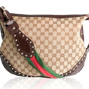 Gucci Pelham studded GG bag